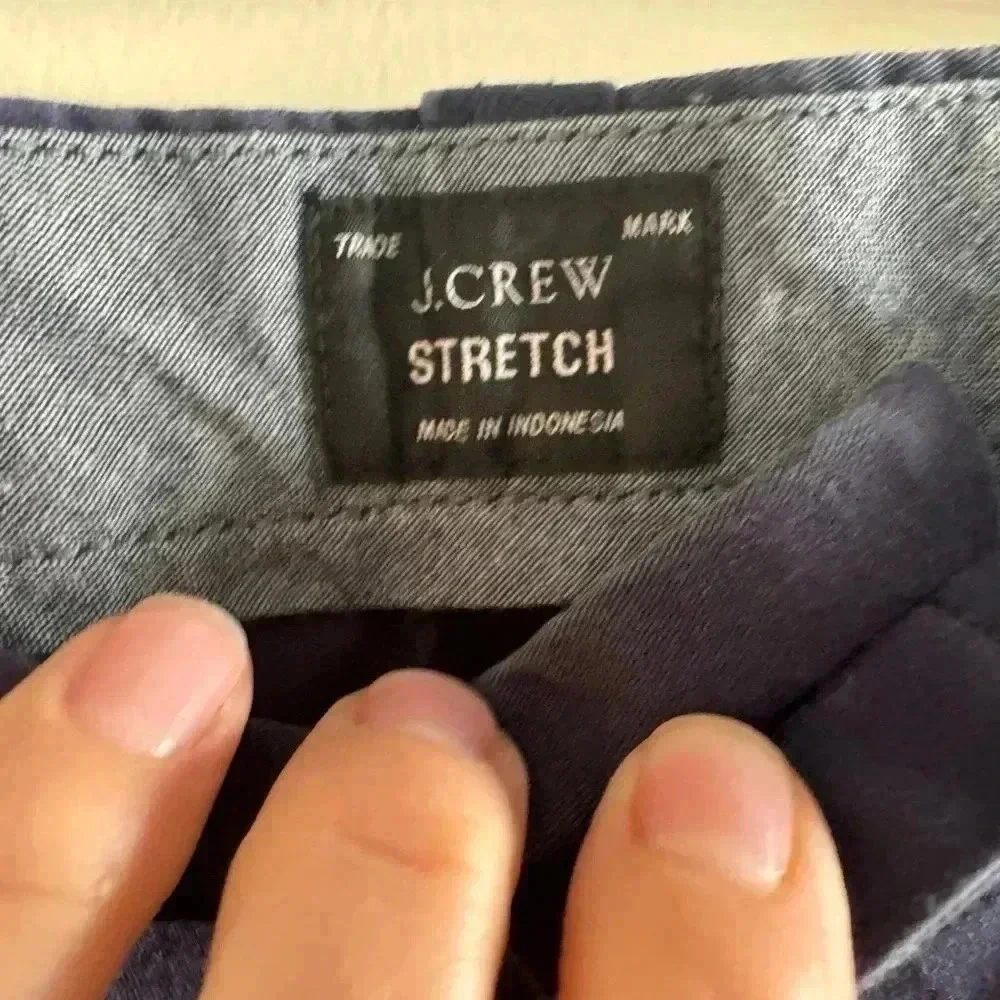 J. Crew 9” MENS stretch chino short size 34